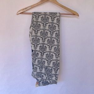 Cartonnier Floral Embroidered Ankle Pants